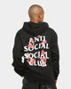 Anti Social Social Club Men's KKoch Black Hoodie Black