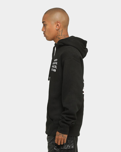 Anti Social Social Club Men's KKoch Black Hoodie Black
