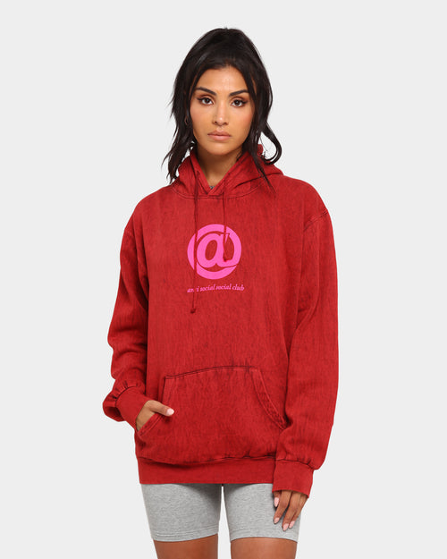 Anti Social Social Club Don't Hoodie Red