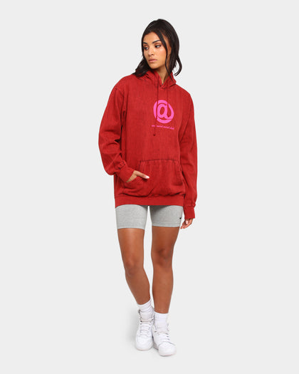 Anti Social Social Club Don't Hoodie Red