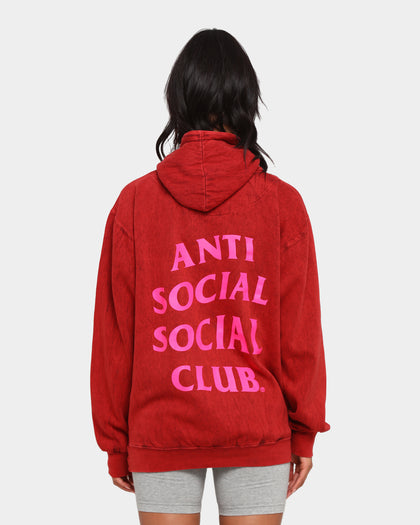 Anti Social Social Club Don't Hoodie Red