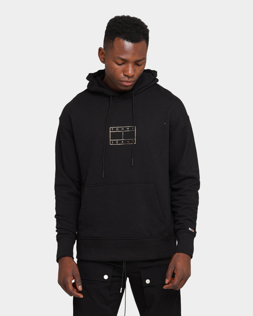 Tommy Jeans Aus Flag Hoodie Black