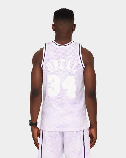 Mitchell & Ness Shaquille O'Neal '96-'97 Los Angeles Lakers "Cloudy Skies" Swingman Jersey Purple
