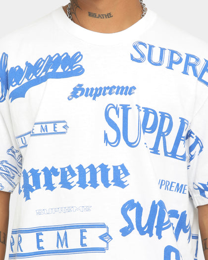Supreme Multi Logo T-Shirt White