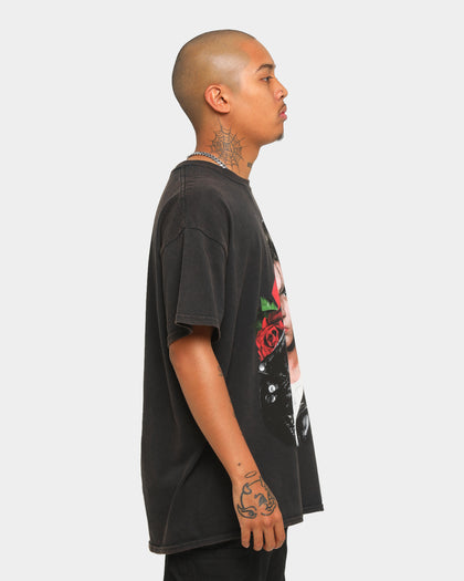 Goat Crew Cry Baby Vintage T-Shirt Black Wash