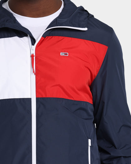 Tommy Jeans Zip Thru Windbreaker Twilight Navy
