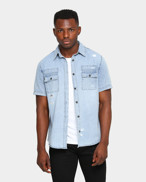 Dead Studios Riot Denim Shirt Denim/Blue