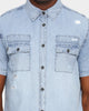 Dead Studios Riot Denim Shirt Denim/Blue