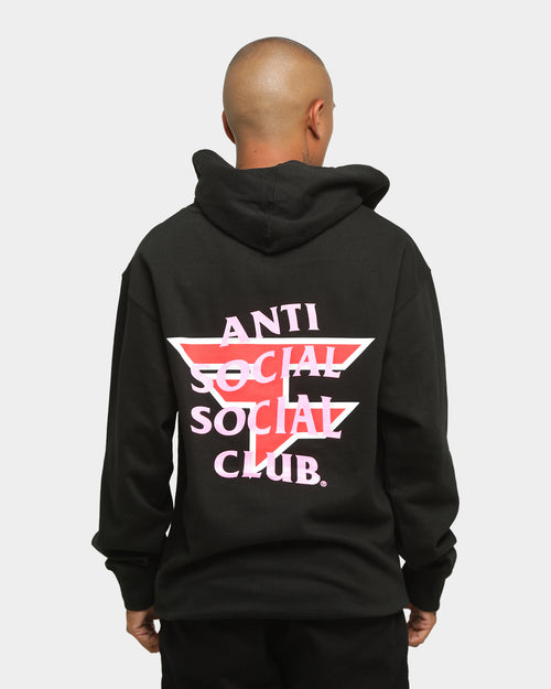 Anti Social Social Club Men's Faze Clan x ASSC Hoodie Black