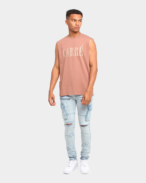 Carré Declaration Muscle T-Shirt Brown