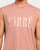 Carré Declaration Muscle T-Shirt Brown