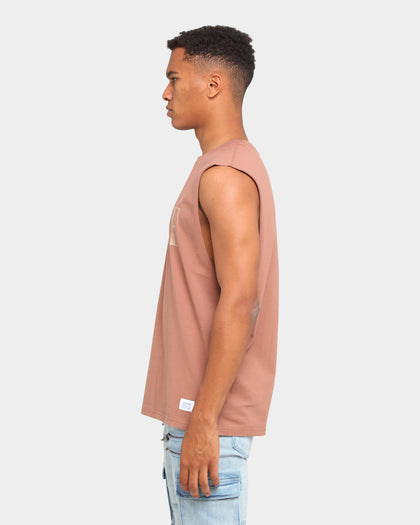 Carré Declaration Muscle T-Shirt Brown