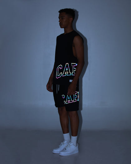 Carré Enorme Classique Reflective Muscle T-Shirt Black/Multi