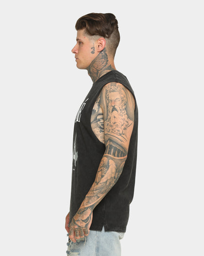 Carré Le Coq Classique Muscle T-Shirt Washed Black