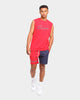 Carré Paris City Stripe Classique Muscle T-Shirt Red