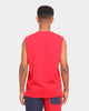 Carré Paris City Stripe Classique Muscle T-Shirt Red