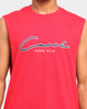 Carré Paris City Stripe Classique Muscle T-Shirt Red