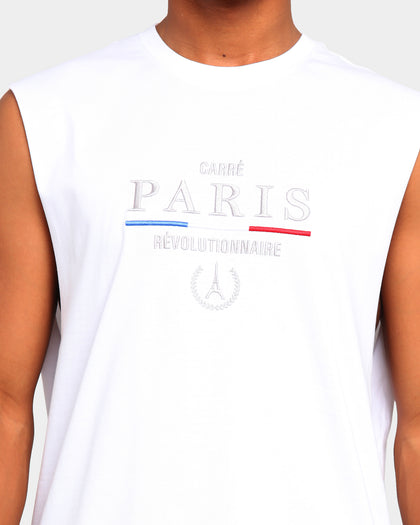 Carré Revolutionnaire Muscle T-Shirt White