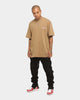 Loiter Embroidered T-Shirt Brown