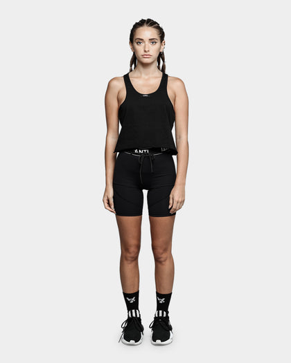 The Anti Order Women's Non Racer Singlet Black