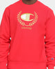Champion Champion x Culture Kings Rev Weave S20 Crew Red/Gold