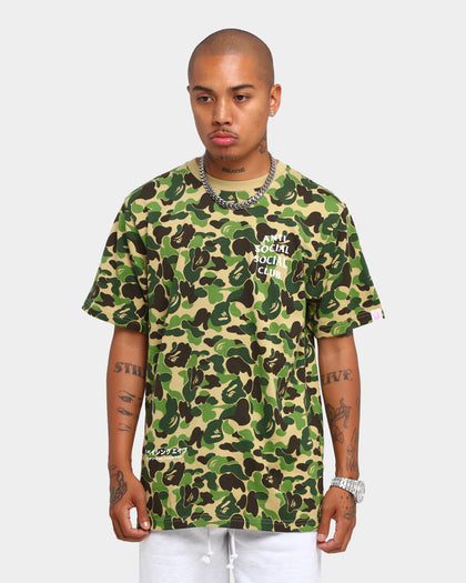 Anti Social Social Club BAPE x ASSC Camo T-Shirt Green Camo