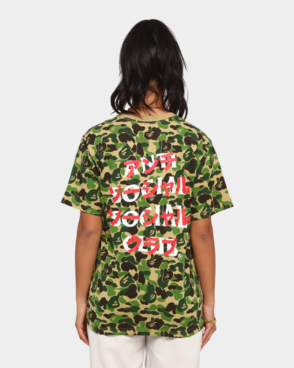 Anti Social Social Club BAPE x ASSC Camo T-Shirt Green Camo