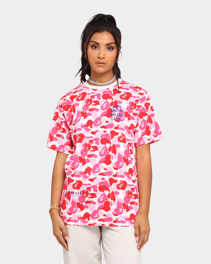 Anti Social Social Club BAPE x ASSC Camo T-Shirt Pink Camo