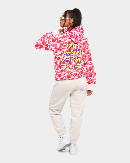 Anti Social Social Club BAPE x ASSC Camo Hoodie Pink Camo