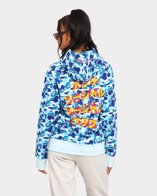 Anti Social Social Club BAPE x ASSC Camo Hoodie Blue Camo