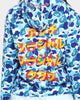 Anti Social Social Club BAPE x ASSC Camo Hoodie Blue Camo