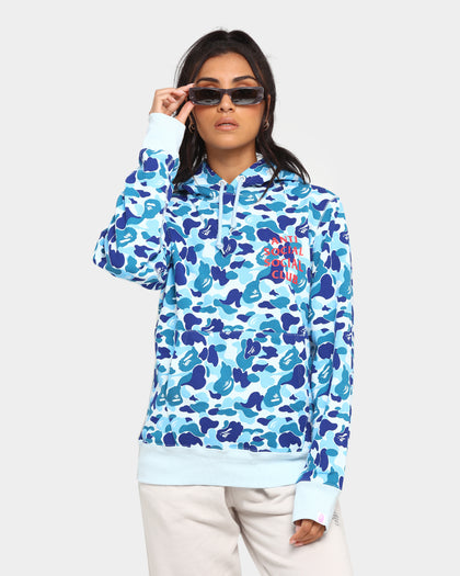 Anti Social Social Club BAPE x ASSC Camo Hoodie Blue Camo