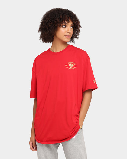 New Era San Francisco 49ers Oversize T-Shirt Scarlet/Gold