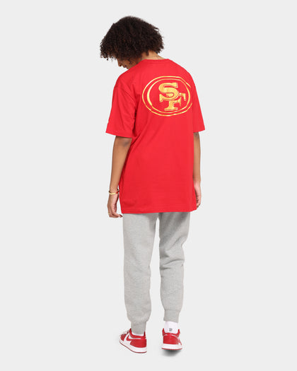 New Era San Francisco 49ers Oversize T-Shirt Scarlet/Gold