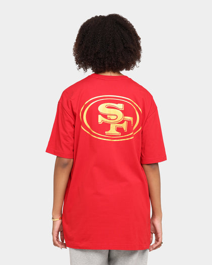 New Era San Francisco 49ers Oversize T-Shirt Scarlet/Gold