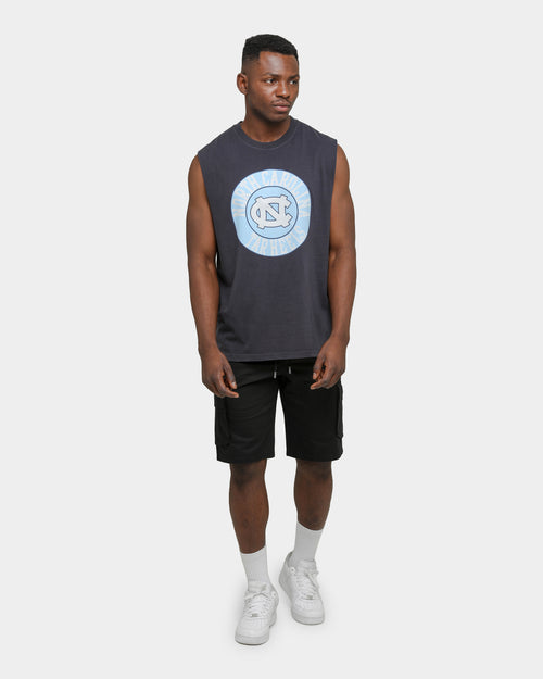 NATIONAL COLLEGIATE ATHLETIC ASSC UNC Team Crest Vintage Muscle Vintage Black