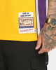 Mitchell & Ness Kobe Bryant NBA Finals '99-'00 #8 Authentic Los Angeles Lakers Jersey Yellow