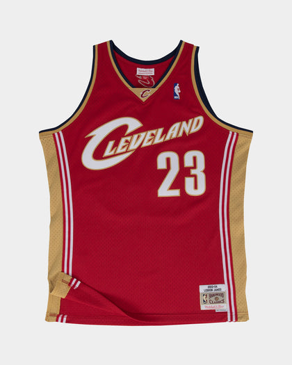Mitchell & Ness Cleveland Cavaliers LeBron James '03-'04 #23 Swingman Jersey Red