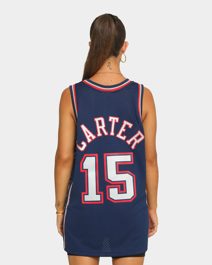 Mitchell & Ness New Jersey Nets Vince Carter '06-'07 #15 'Road' Swingman Jersey Navy