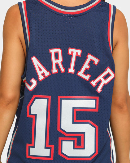 Mitchell & Ness New Jersey Nets Vince Carter '06-'07 #15 'Road' Swingman Jersey Navy