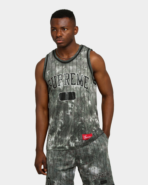 Supreme Dyed Basketball Jersey Black