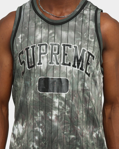 Supreme Dyed Basketball Jersey Black