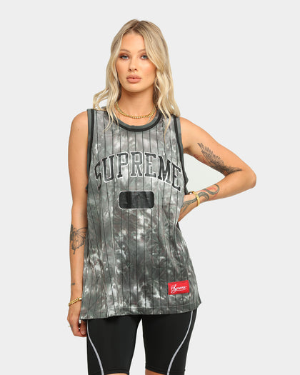 Supreme Dyed Basketball Jersey Black
