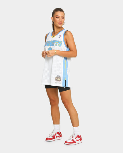 Mitchell & Ness Denver Nuggets Allen Iverson '06-'07 Road Swingman Jersey White