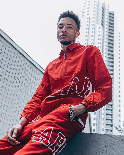 Carré Enorme Coach Jacket Red