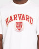 NATIONAL COLLEGIATE ATHLETIC ASSC Harvard University Team Arch Logo Vintage T-Shirt Vintage White
