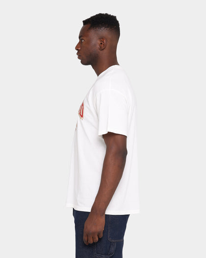 NATIONAL COLLEGIATE ATHLETIC ASSC Harvard University Team Arch Logo Vintage T-Shirt Vintage White