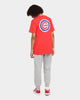 Majestic Athletic Chicago Cubs Jeaner Short Sleeve T-Shirt Red