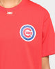Majestic Athletic Chicago Cubs Jeaner Short Sleeve T-Shirt Red