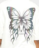 Loiter Reflective Butterfly T-Shirt Off White